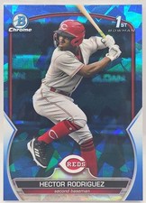 2023 Bowman Sapphire HECTOR RODRIGUEZ #BCP-95 Reds 