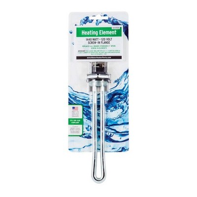 Reliance 100108301 Copper 120V 1440W Electric Water Heater Element 8 Dia. in.