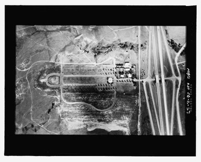 HISTORIC IMAGE: AERIAL VIEW NEW EXPRESSWAY FOREGROUND. PHOTOGRAPH 19 SEPTEMBER