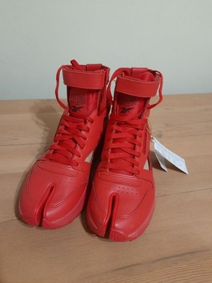 Maison Margiela x Reebok Classic Leather Tabi Decortique Low 'Red' GZ0947 USA8.5