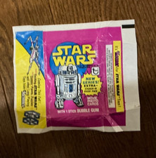 Vintage Star Wars The Empire Strikes Back 1977 Topps Wax Pack Wrapper Only 
