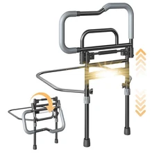 Bed Rails for Elderly Adults Safety, Foldable Bed Assist Rails for Seniors