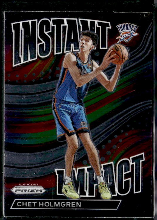 2022-23 Panini Prizm #2 Chet Holmgren Instant Impact