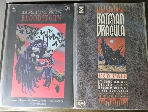 Batman Elseworlds Bloodstorm / Dracula Red Rain TPB Titan DC Comics