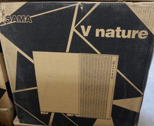 SAMA V Nature ATX MATX Mid Tower PC Case, White