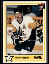 Terry Degner 1990-91 7th Inning Sketch WHL #99 Tri-City Americans