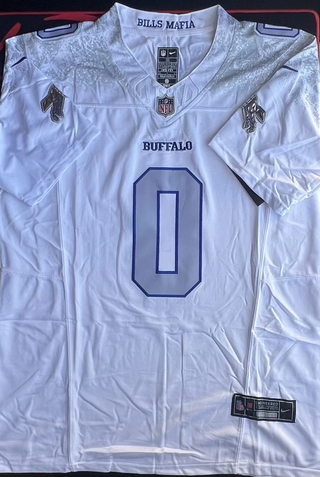 Buffalo Bills #0 Keon Coleman 2025 Rivalry' Series Stitched Football Jersey 2XL - Image 2 of 4