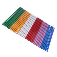 60 Pcs Glitter Hot Melt Stick Art Glue Sticks for Kids DIY Craft 0.23 per stick