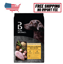 Pure Balance Chicken Brown Rice Recipe Dry Dog Food, 30 lbs