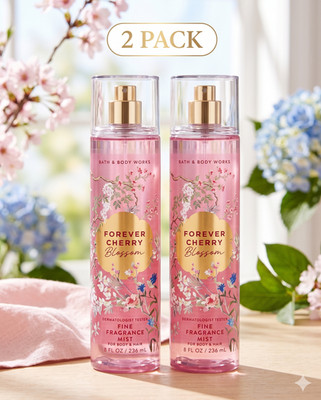 [2-PACK] Bath & Body Works FOREVER CHERRY BLOSSOM Fine Fragrance Mist
