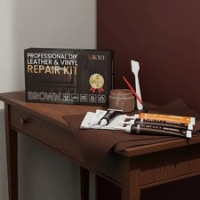 Leather & Vinyl Repair Kit - Brown & Shades | Fix Tears, Holes, Scratches