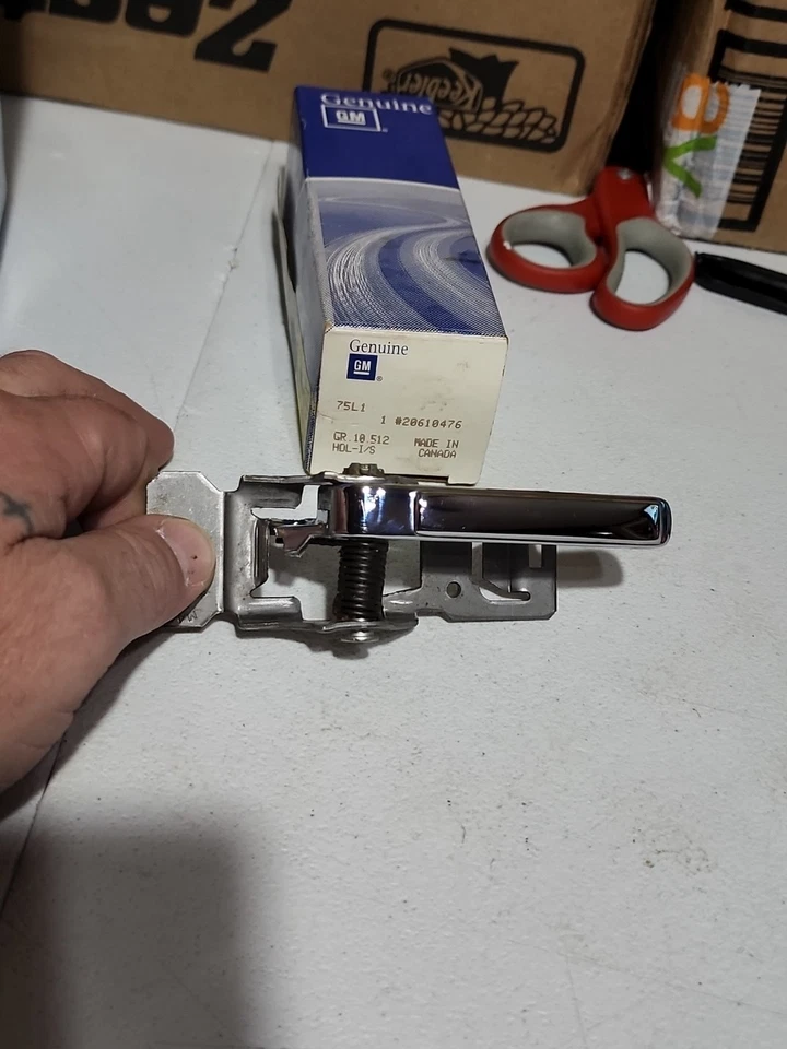 1974-81 Chevrolet Camaro Nova Monza Corvette Door Handle 20610476 NEW GM PART  - Image 2 of 4