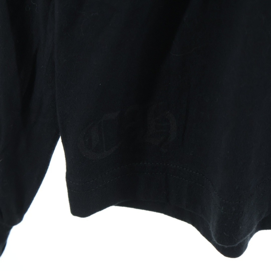 CHROME HEARTS CH L S 1 Neck Logo Print Long Sleeve Cut Sew T-shirt Black Used 89 thumbnail 5