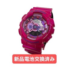 CASIO G SHOCK GA110 Pink Analog digital used wristwatch Working item FROM JAPAN