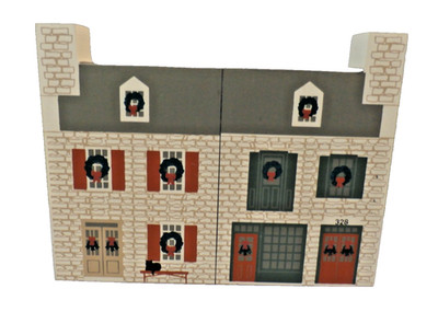 Vintage Retired Cat's Meow - Stone Row St. Charles -1993 Limited-Edition
