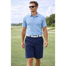 Under Armour Men Golf Shorts Black Flat Front Athletic Fit Size 32