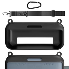 Geekria Silicone Case Cover for Bose SoundLink Flex Portable Speaker Black