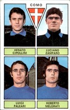 1971-72 Panini Rec. Footballers Figure # Renato Cipollini COMO