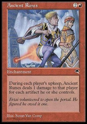 Ancient Runes - TP MTG - Light Play