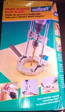 Wolfcraft 4525 Metal/Plastic Round Shank Multi-Angle Drill Guide 6 L x 3/8 in.