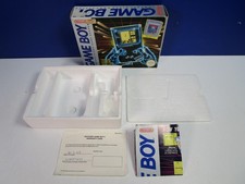 original EMPTY BOX & INSERT ONLY vintage NINTENDO GAMEBOY GREY no CONSOLE GAME
