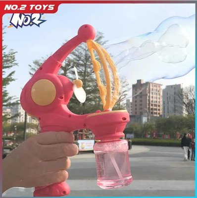 1pcs Automatic Large Bubble Gun   Outdoor Party Bubble Machine for Kids - NEW
