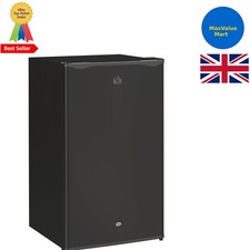 Under Counter Fridge Freezer, 91L, Reversible Door, Black,  IG355X with Lock
