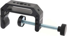 Extended Size C Clamp with 1/4"  3/8" Mounting Points for Photographic Accessor