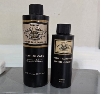 Genuine Harley-Davidson Leather Care Products (Leather Cleaner/Conditioner)