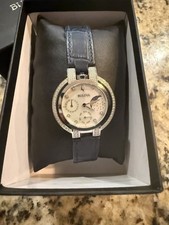 Bulova Rubaiyat Women's Quartz Moon Phase Diamond Accent Watch 35mm 96R237