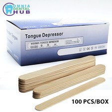 Tongue Depressors Sterile by Omnia ONE Medical-Grade Wood
