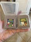 Kirby's Dream Land  (Nintendo Game Boy) Authentic - Pinball Land Lot Of 2