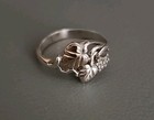 Black Hills Gold Grapes on Vines Ring in Sterling Silver — photo 2