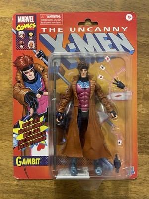 Hasbro Marvel X-Men Gambit Retro 6 inch Action figure Unopened