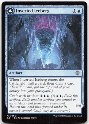 Inverted Iceberg C The Lost Caverns of Ixalan LCI 60 NM Campbell White