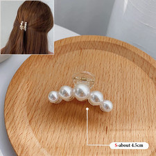 Simple Metal Hollow Out Geometric Hair Claw Ladies Elegant Hair Accessories Cros