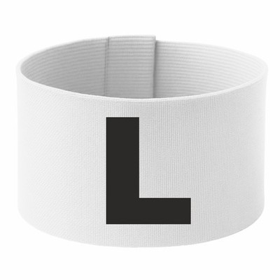 Größenverstellbare Armbinde ''L'' | 10 cm Höhe | Schleife mit Klettband