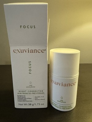Exuviance Night Corrector Hydrogel Full Size 50 g 1.75 oz NIB