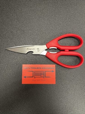Snap-on Red Handle Shears Scissors With Bottle Opener SHEARS1RD
