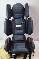 Open Box Hifold-Adjustable Kids High Back Booster Car Seat with Strap Slate Gray