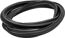 Rear Trunk Lid Weatherstrip Seal, Sound Insulation Car Rubber Seal Weather Strip