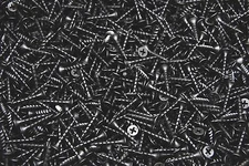 (10,000) Phillips Bugle Head 6 x 1 Coarse Drywall Wood Screw - Plain Black BULK