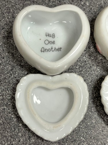 Set of 2 Precious Moments Trinket Box - Vintage - Picture 8 of 11