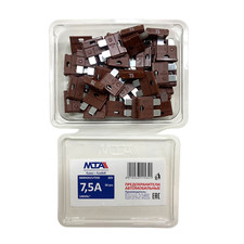 CAR AUTO FUSES MTA 7.5A ITALY 50PCS 