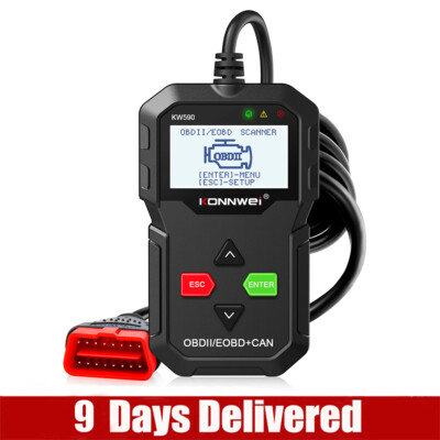KONNWEI KW590 OBD2 EOBD Motor CAN Codeleser EVAP Test Diagnosescanner Werkzeug