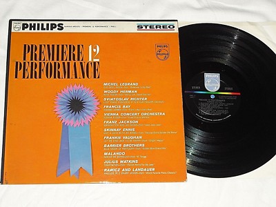 PREMIER 12 PERFORMANCE (1962) Stereo PHILIPS LP w/Michel Legrand/Malando....