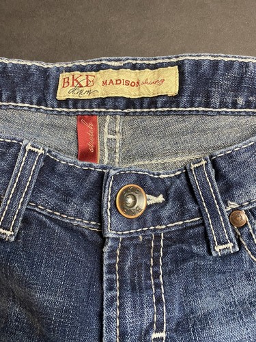 Buckle BKE Madison Strech Skinny Womens Denim Blue Jeans Sz 28×33.5 A46 - Picture 4 of 8