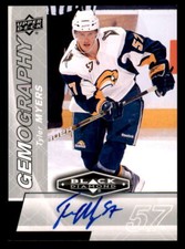 2010-11 Upper Deck Black Diamond Gemography #G-TM Tyler Myers Buffalo Sabres AU