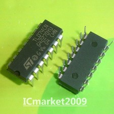 5 PCS TL074CN ST DIP-14 TL074 Low Noise J-Fet Quad Operational Amplifiers Chip