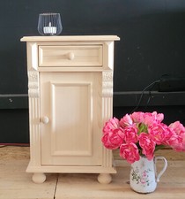 Nachttisch Nachtschrank Kommode Beistelltisch Massivholz Gründerzeit Antik Stil